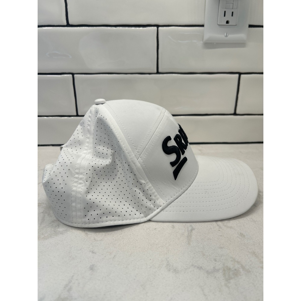 Srixon Golf Hat Men's OSFA White Perforated Performance Snapback Cap Golf - Picture 4 of 8